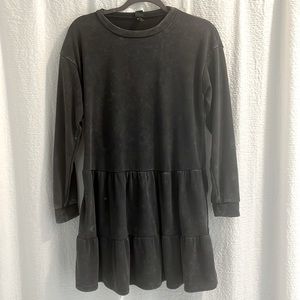 distressed comfy dress
